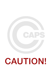 CAUTION!